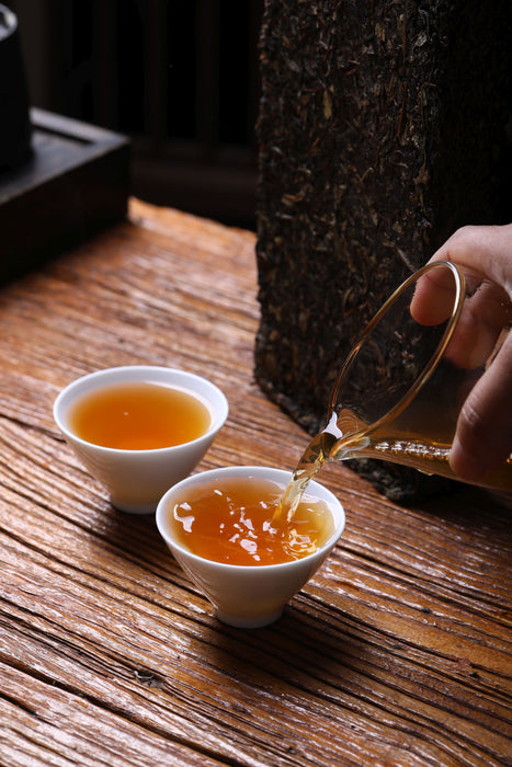 2017 Mojun Fu Cha "Wu Fu" Fu Brick Tea