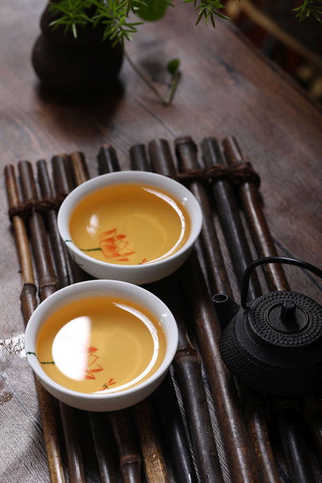 2021 Yunnan Sourcing "Qian Jia Shan" Raw Pu-erh Tea Cake