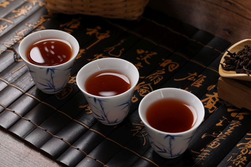 2001 Basket Aged Ripe Pu-erh Tea from Yi Wu