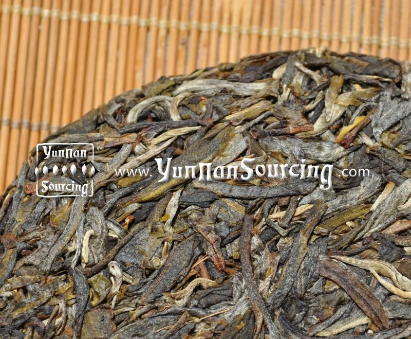 2010 Yunnan Sourcing "Bang Dong Village" Raw Wild Arbor Pu-erh Tea Cake of Mengku - Yunnan Sourcing Tea Shop
