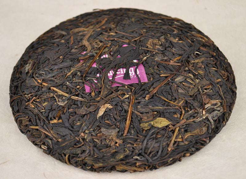 2012 Yunnan Sourcing "Autumn Yi Wu Purple Tea" Raw Pu-erh Tea Cake