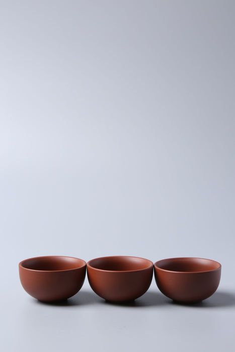Chaozhou Red Clay Cups for Gong Fu Cha * 40ml
