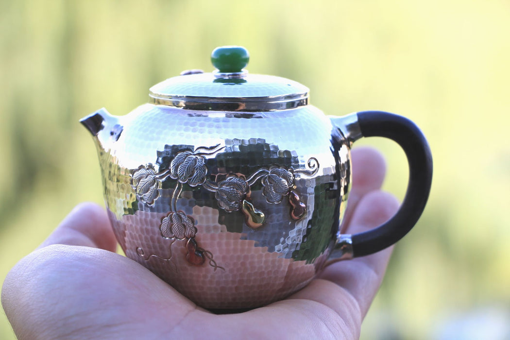 Pure Silver 999 "Gourd" Teapot * 200ml
