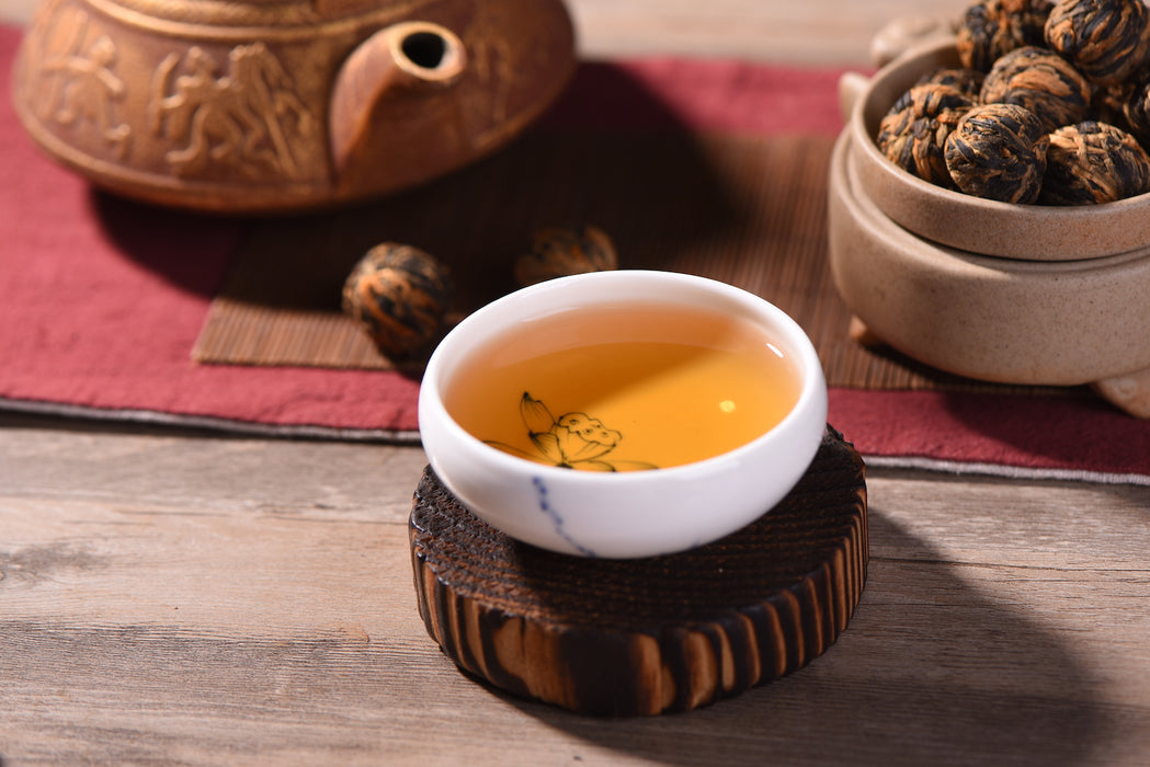 Feng Qing Premium "Black Gold Pearls" Black Tea