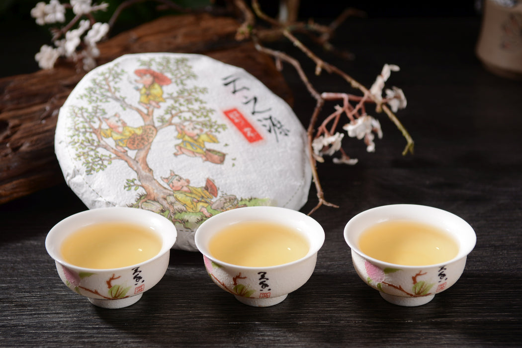 2019 Yunnan Sourcing "Ye Cha" Single Grove Raw Pu-erh Tea Cake