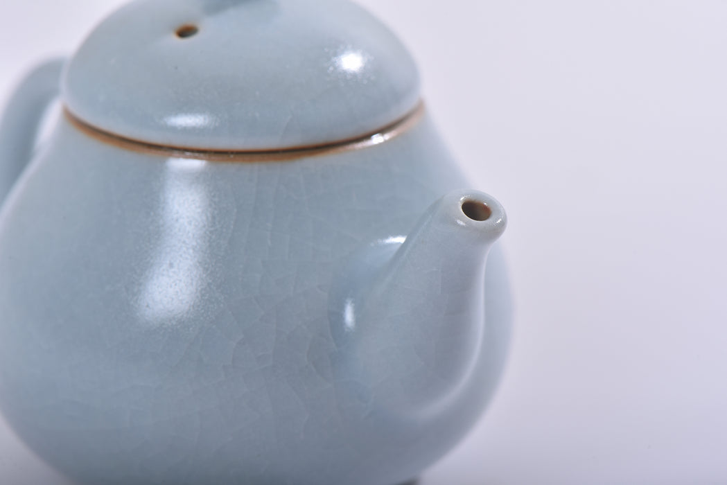 Ru Yao Celadon "Miniature Li Xing" Teapot