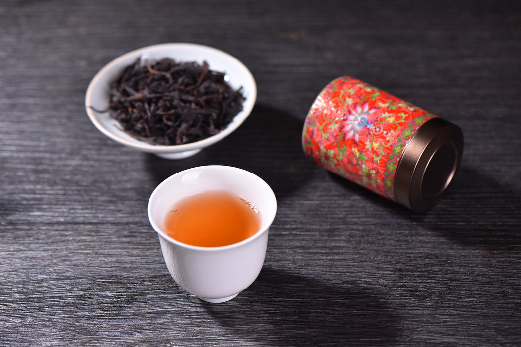 12 Years Aged "Mi Lan Xiang" Dan Cong Oolong Tea in Ceramic Canister