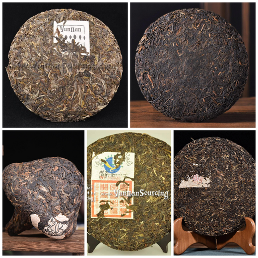 Kunming Aged Raw Pu-erh Tea Sampler | Yunnan Sourcing Tea Shop