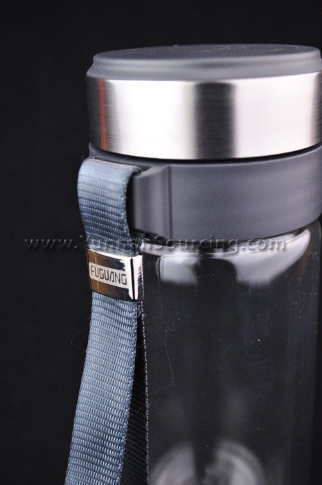 Portable Tea Thermos Heat-Tempered Double Layer Glass * 280ml