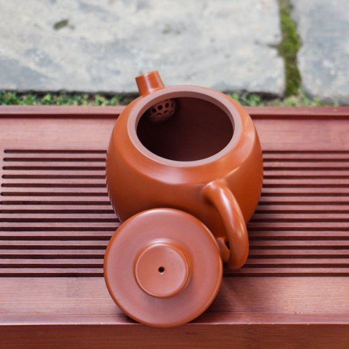 Jian Shui Clay "Ju Lun Zhu" Teapot by Huang Shou Zhen