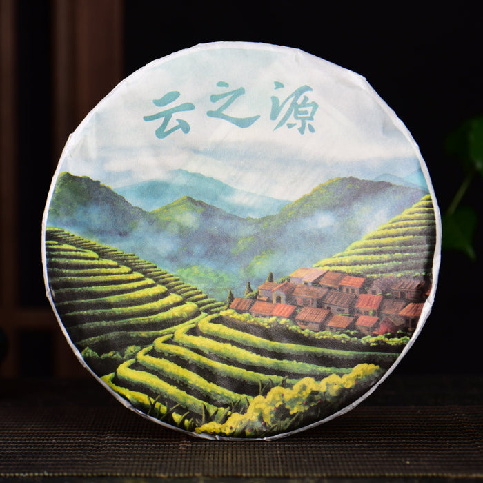 2024 Yunnan Sourcing "Spring Morning" Raw Pu-erh Tea Cake