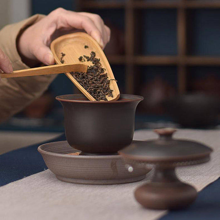 Qin Zhou Nixing Clay Easy Gaiwan 2# by Yuan Chan Jie