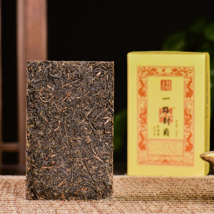 2016 Cha Yu Lin "Yi Lu Feng Jue" Hunan Fu Brick Tea