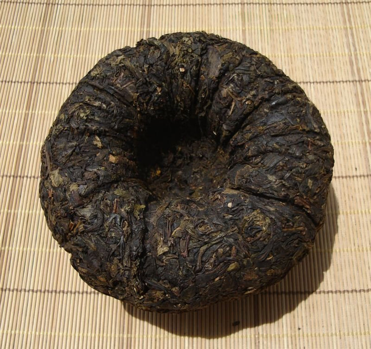 2005 Luxi Wantong "Ye Sheng Cha" Raw Pu-erh Tea Melon Tuo | Yunnan Sourcing Tea Shop