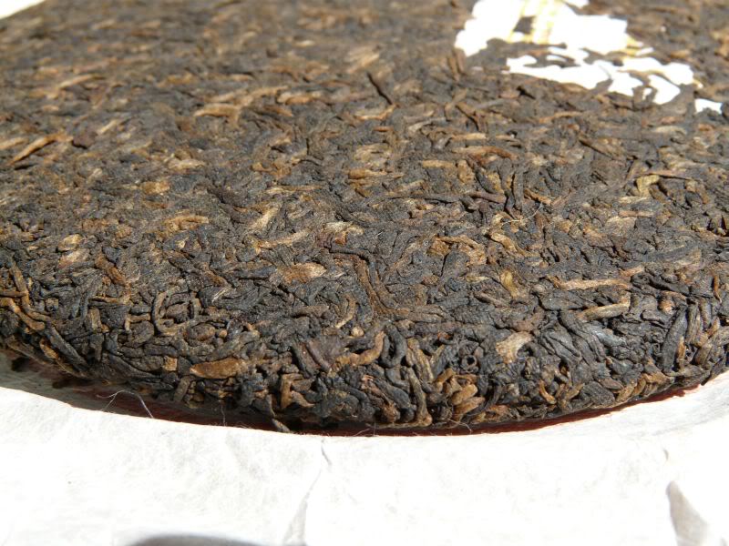 2012 Hai Lang Hao "Jin Hao Gong Bing" Ripe Pu-erh Tea Cake