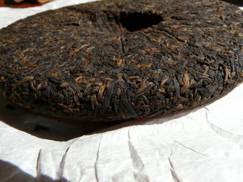 2012 Hai Lang Hao "Jin Hao Gong Bing" Ripe Pu-erh Tea Cake
