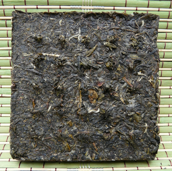 2009 Xiaguan FT "Yunnan Fang Cha" Raw Pu-erh Tea Brick