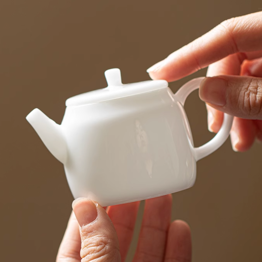 Ice Jade Porcelain Teapots