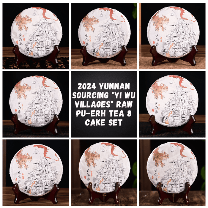 2024 Yunnan Sourcing "Yi Wu Villages" Raw Pu-erh Tea 8 Cake Set | Yunnan Sourcing Tea Shop