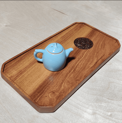 Hardwood Tea Table for Gong Fu Tea Brewing | Yunnan Sourcing Tea Shop