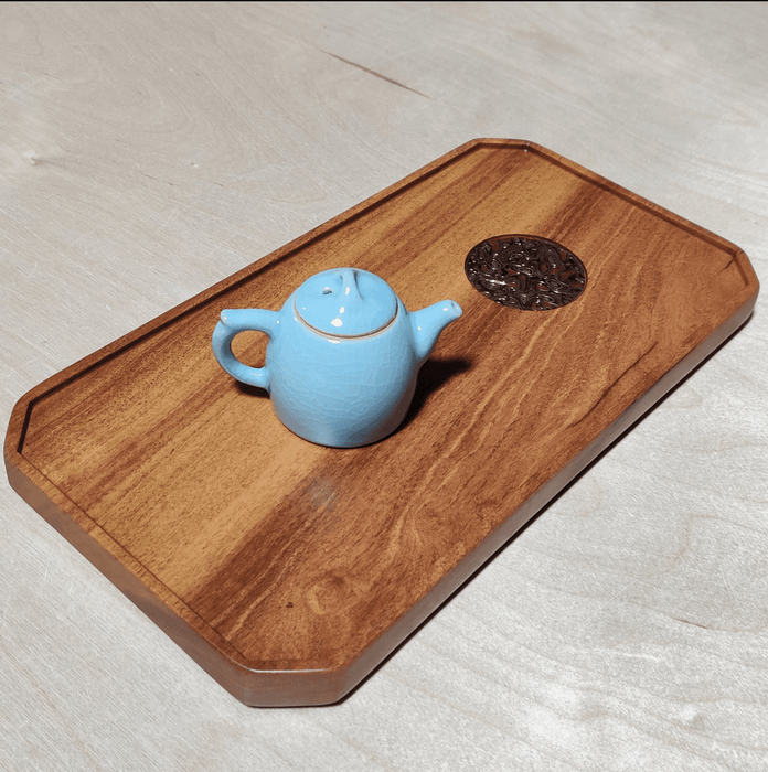 Hardwood Tea Table for Gong Fu Tea Brewing | Yunnan Sourcing Tea Shop