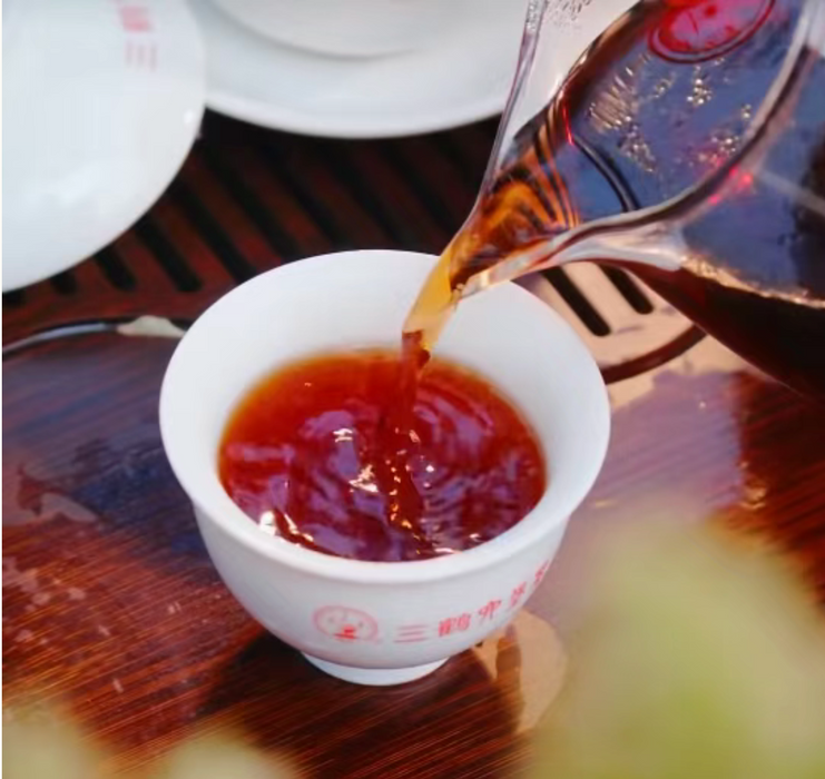 Three Cranes "Classic 0211" Special Grade Liu Bao Tea