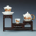 Year of the Horse Ice Jade Porcelain Gongfu Tea Set | Yunnan Sourcing Tea Shop