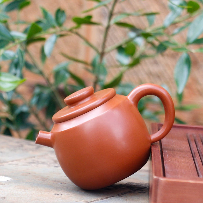 Jian Shui Clay "Ju Lun Zhu" Teapot by Huang Shou Zhen