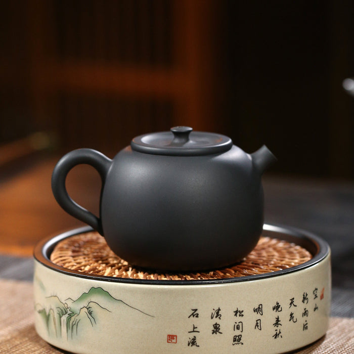 Jian Shui Clay "Bao Zi" Teapot by Mu Yan Tang