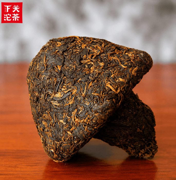 2018 Xiaguan "Ri Zhao Jin Shan" Ripe Pu-erh Tea Mushroom Tuo | Yunnan Sourcing Tea Shop