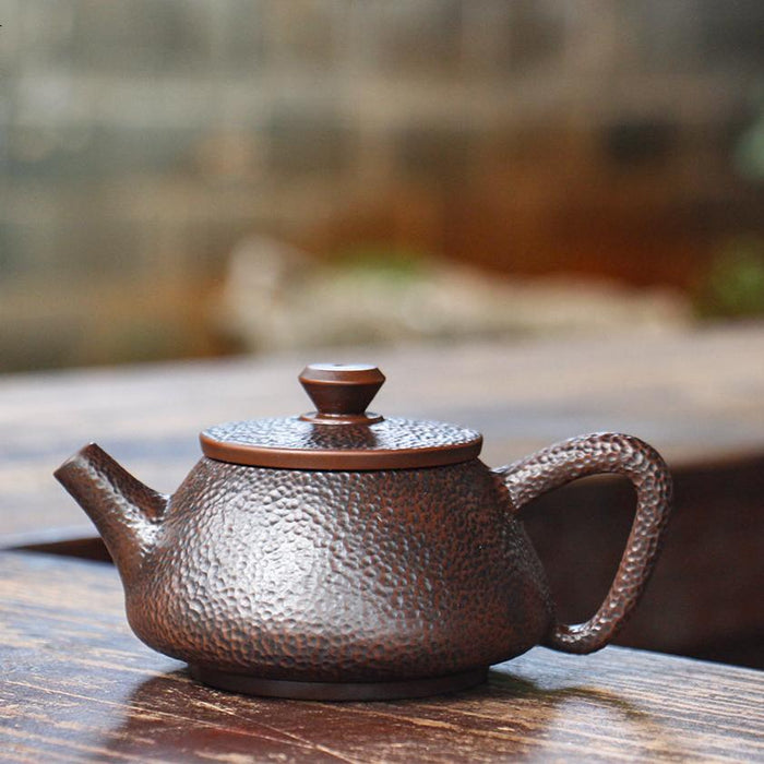 Jian Shui Clay "Chui Wen Shi Piao" Teapot by Su Mo