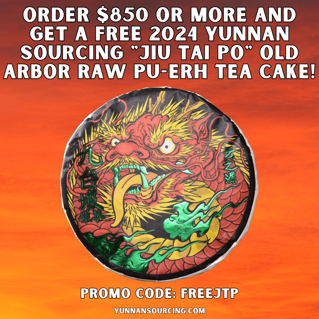 2024 Yunnan Sourcing "Jiu Tai Po" Old Arbor Raw Pu-erh Tea Cake | Yunnan Sourcing Tea Shop