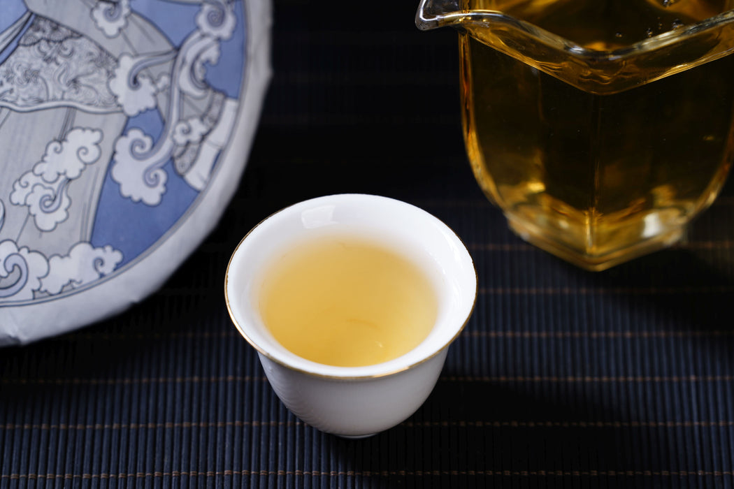 2023 Yunnan Sourcing "Jiu Tai Po" Old Arbor Raw Pu-erh Tea Cake