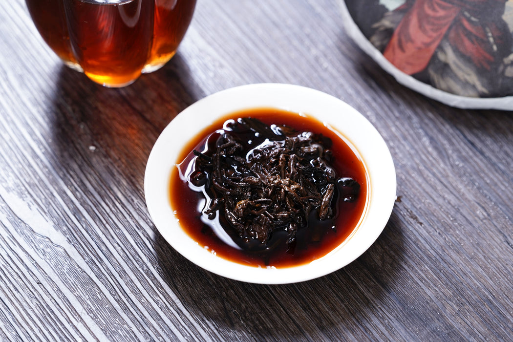 2023 Yunnan Sourcing "Cha Wang" Ripe Pu-erh Tea Cake