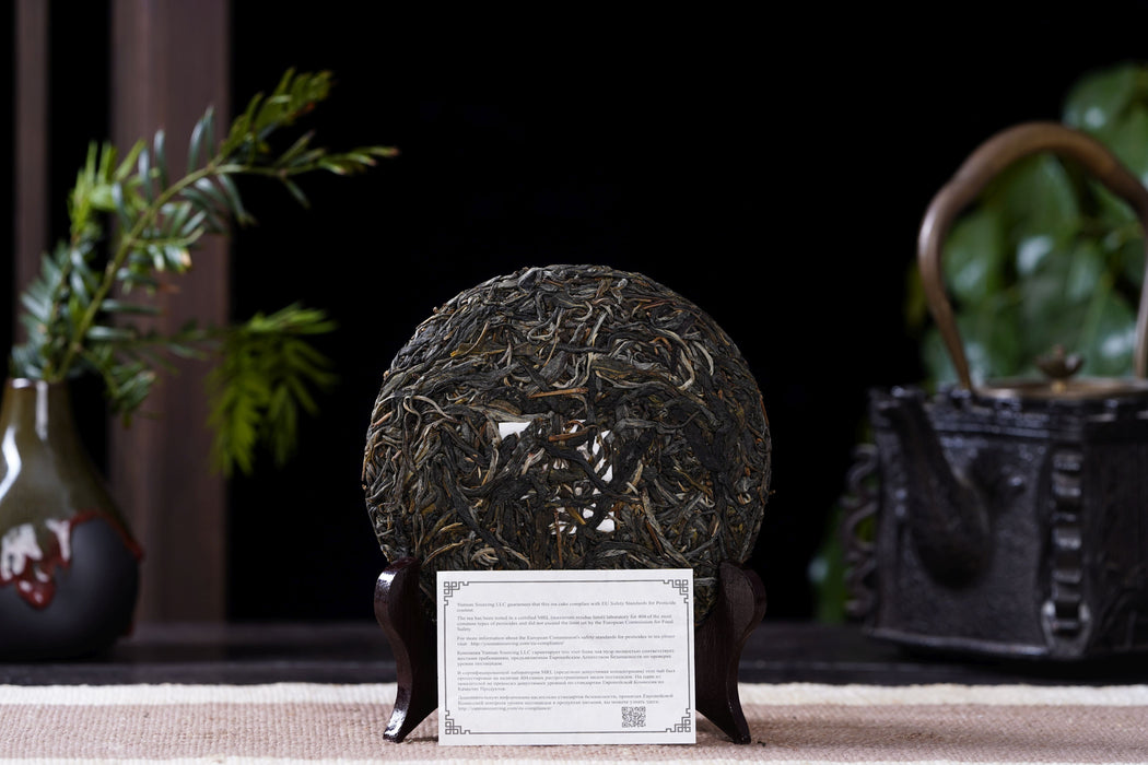 2023 Yunnan Sourcing "Yi Shan Mo" Yi Wu Ancient Arbor Raw Pu-erh Tea Cake