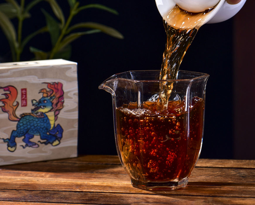 2026 Yunnan Sourcing "Horse Lao Cha Tou Brick" Ripe Pu-erh Tea