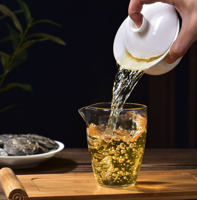 2026 Yunnan Sourcing "Emerald Horse" Raw Pu-erh Tea Mini Cakes