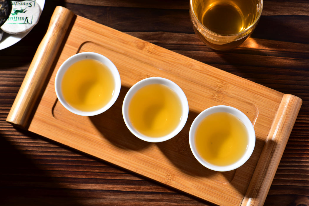 2026 Yunnan Sourcing "Emerald Horse" Raw Pu-erh Tea Mini Cakes