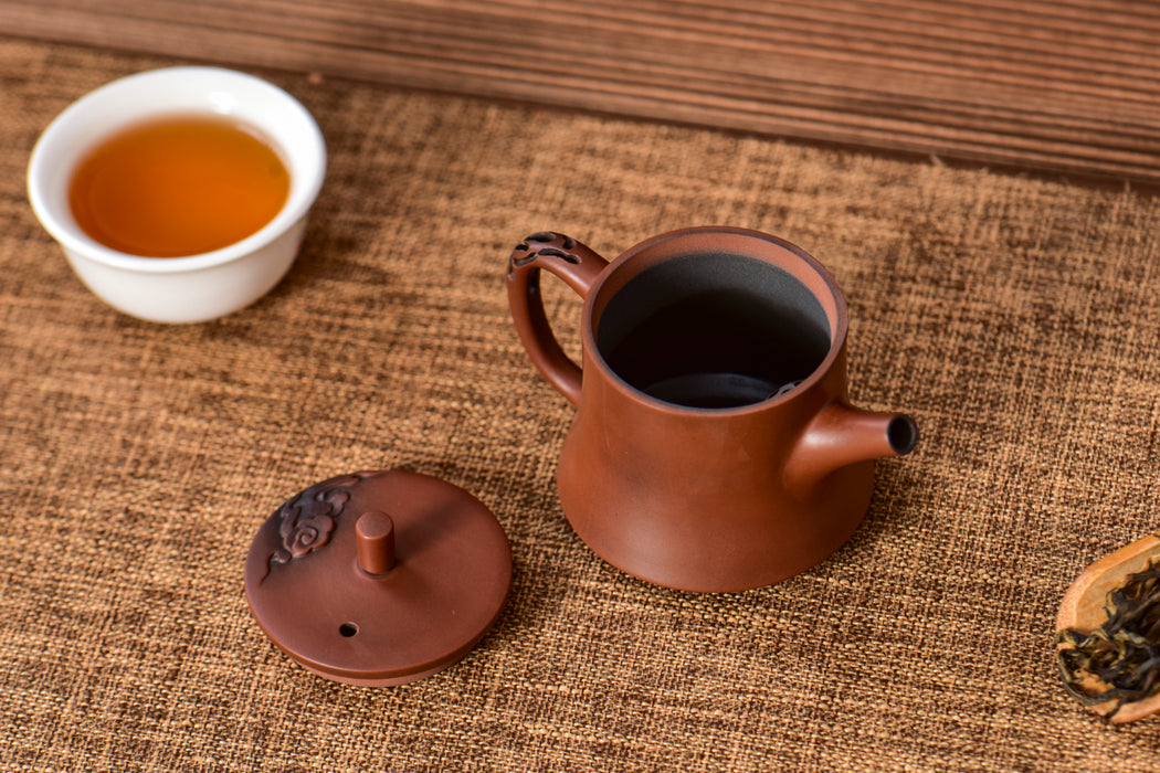 Jian Shui Purple Clay "Han Duo" Teapot by Mu Cheng