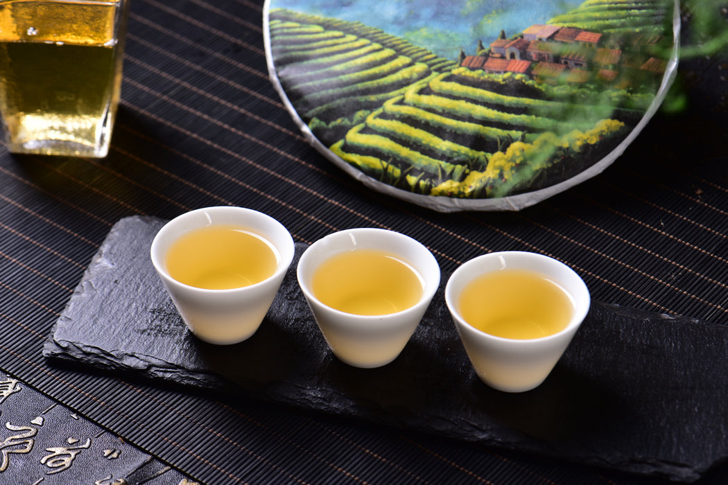 2024 Yunnan Sourcing "Spring Morning" Raw Pu-erh Tea Cake