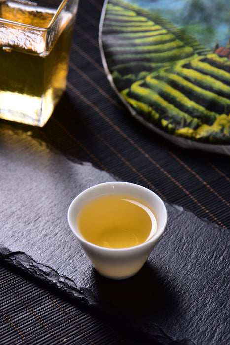 2024 Yunnan Sourcing "Spring Morning" Raw Pu-erh Tea Cake