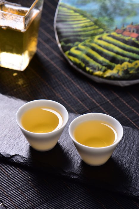 2024 Yunnan Sourcing "Spring Morning" Raw Pu-erh Tea Cake