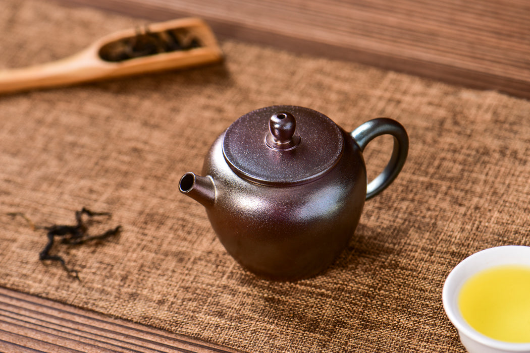 Jian Shui Clay "Five Color Clay" Wood-Fire Kiln Teapot by Er Bu Tao