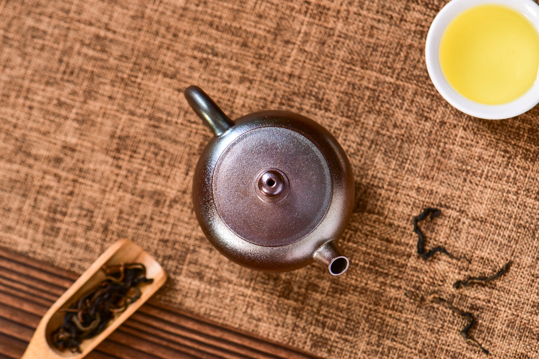 Jian Shui Clay "Five Color Clay" Wood-Fire Kiln Teapot by Er Bu Tao