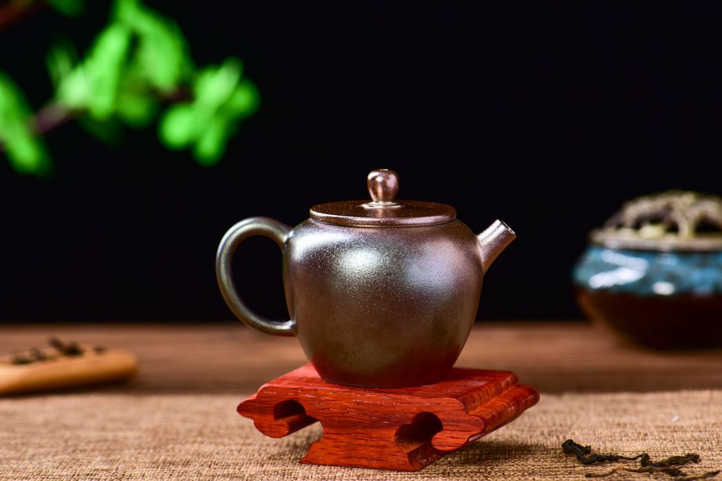 Jian Shui Clay "Five Color Clay" Wood-Fire Kiln Teapot by Er Bu Tao