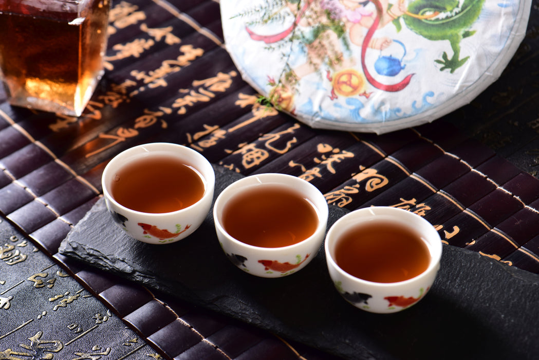 2024 Yunnan Sourcing "Subduer of Dragons" Ripe Raw Pu-erh Tea Cake