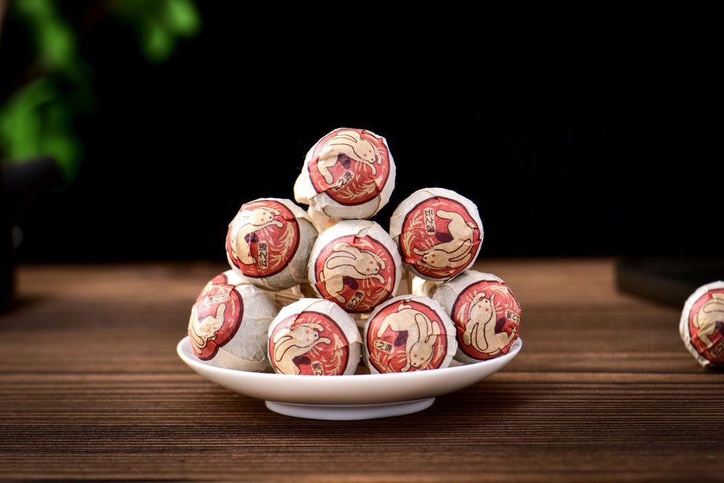2023 Yunnan Sourcing "Spring Morning" Raw Pu-erh Tea Dragon Balls | Yunnan Sourcing Tea Shop