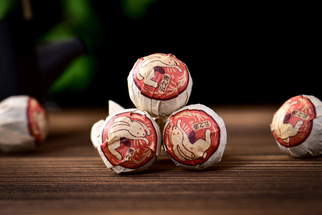 2023 Yunnan Sourcing "Spring Morning" Raw Pu-erh Tea Dragon Balls | Yunnan Sourcing Tea Shop