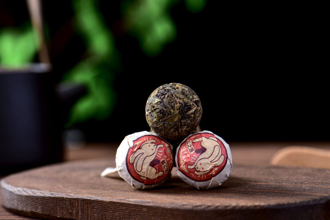 2023 Yunnan Sourcing "Spring Morning" Raw Pu-erh Tea Dragon Balls | Yunnan Sourcing Tea Shop