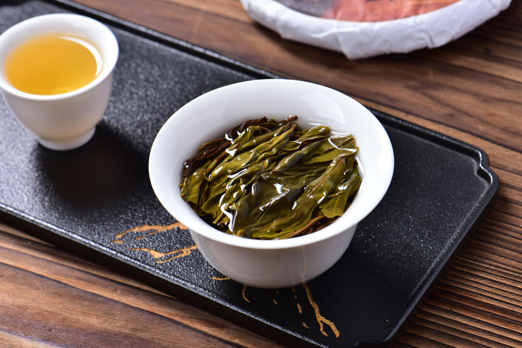 2026 Yunnan Sourcing "Jinggu Ye Sheng Cha" Wild Tree Purple Tea Cake